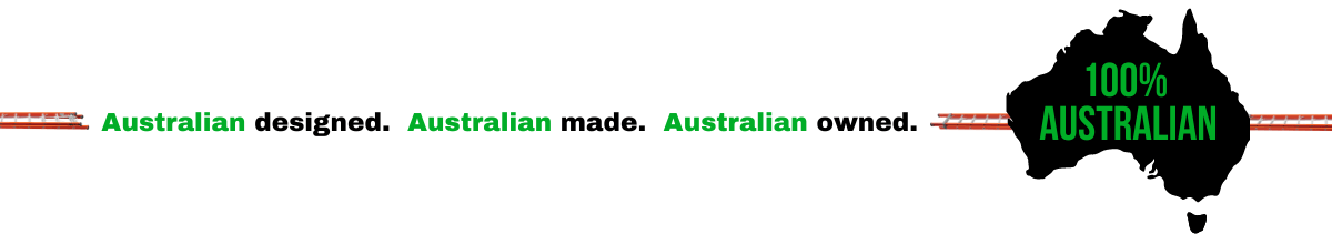 Delta Pro Ladder Transit is 100% Australian designed, Australian made, and Australian owned.  Shows map of Australia, and Ladders.